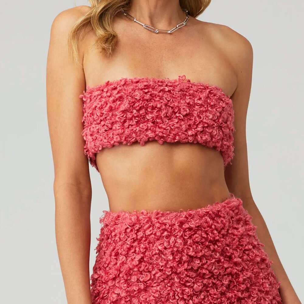 Nada Fluffy Top I In the Mood for Love I Begonia Pink